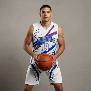 Uniformes de Baloncesto Transpirables de Primera Calidad, Personalizados con Nombre y Diseño, Ropa Deportiva al Por Mayor - Product Image 1