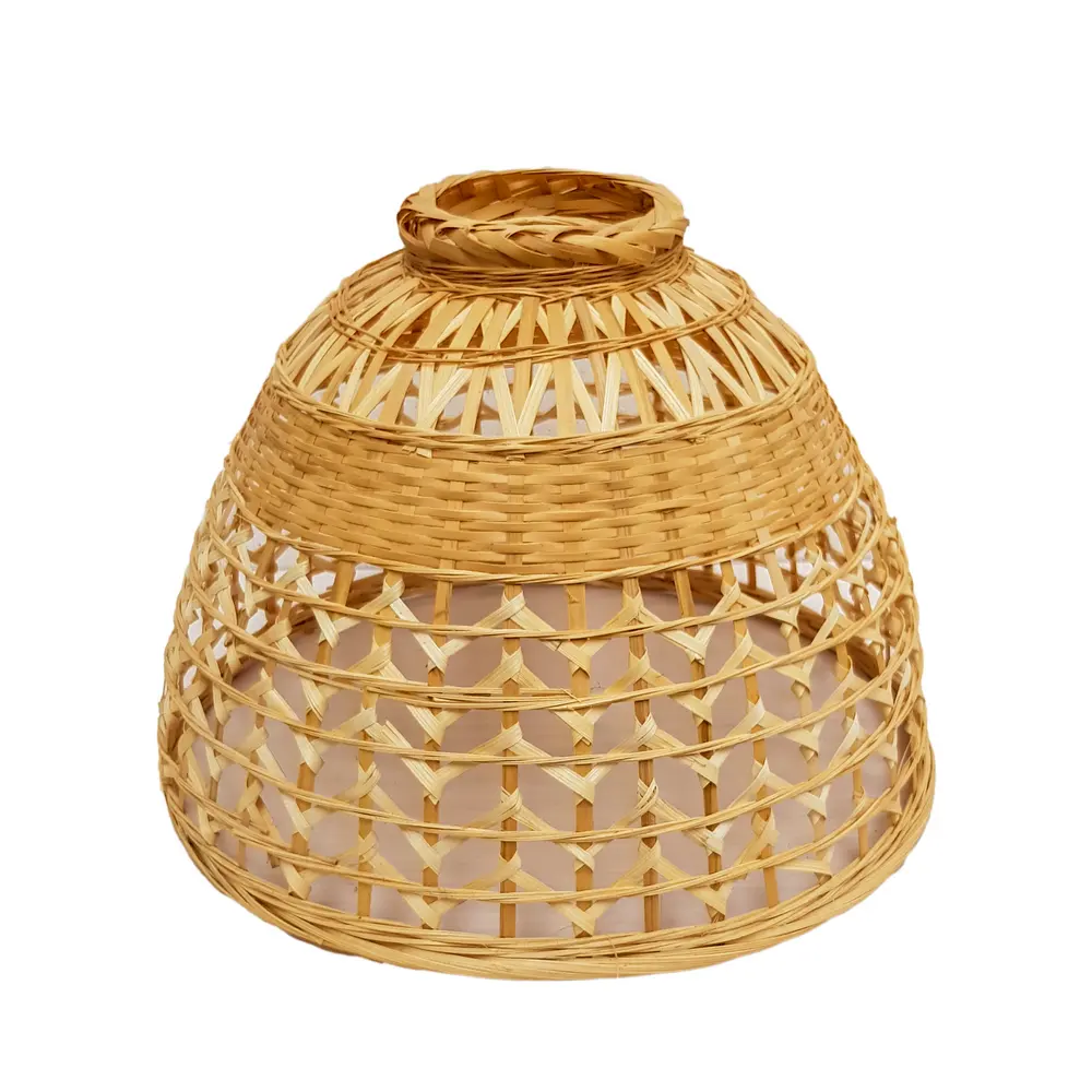 Antique Style Natural Bamboo Lampshade round Design with Other Styling Made from High Quality Rattan Material