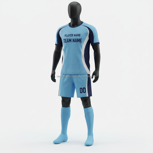 Conjunto de Uniforme de Fútbol Personalizado, Equipación de Fútbol con Nombres, Números y Logotipo Impresos, Venta al Por Mayor - Product Image 3