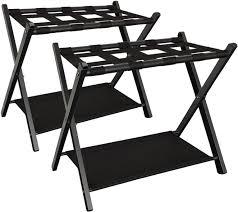 Porte-bagages en métal au design moderne, avec revêtement en poudre, pour la maison, l'hôtel, la chambre à coucher, rangement - Product Image 2