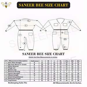 Combinaison de protection professionnelle unisexe confortable à 3 couches en coton/maille/polyester, blanche, avec détection d'aiguilles, durable et sécurisée - Product Image 6