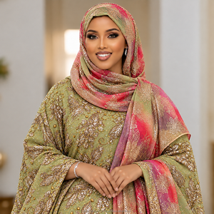 Tissu Jacquard Premium Orné de Motifs Fransawi pour Tenues de Mariage Somaliennes Traditionnelles pour Filles, Cérémonies et Occasions Spéciales - Product Image 2