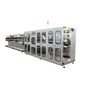 Baby Wet Wipes Production Line Canister Wet Wipes Machine Tissue Making Machine With Perforation Line