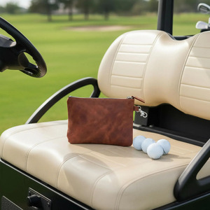 Hochwertiger Golf-Organizer aus Leder mit langlebiger Hardware und stilvollem, handgefertigtem Finish zum günstigen Preis im Großhandel erhältlich. - Product Image 3