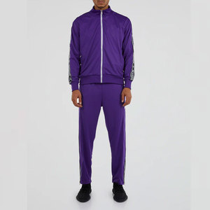 Men's <b>Black</b> Windproof Tracksuit Full Sleeve Hooded Zipper Closure Loose Fit Streetwear Solid Color With Side Pockets Autumn Wear - Product Image 3