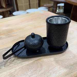 Luxury Marble Bakhoor Incense Burner <b>Set</b> with Gold Brass Arabic Oud Burner Decorative Tray For Ramadan Decor & Middle East Gulf - Product Image 5