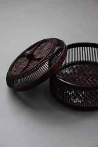Handmade Vintage Japanese Bamboo <b>Sweet</b> <b>Box</b> Vietnam Traditional Wagashi Tea Ceremony Basket Storage Container Supplier - Product Image 3