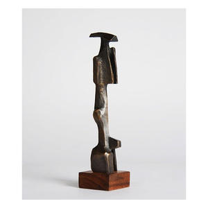 Escultura de Arte Metálico de Aluminio de Alta Calidad – Decoración Moderna Estilo Lazo para Consola y Estante - Product Image 1