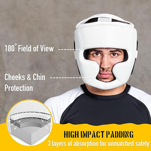 Protège-tête de Taekwondo, protection pour arts martiaux, mousse enduite, homologué WT, casque d'entraînement - Product Image 5