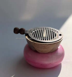 Quemador de Incienso de Resina, Recolector de Cenizas Único, Hecho a Mano en India, Decoración para el Hogar, Incienso para Meditación, Incrustaciones de Epoxi, Regalos de Ramadán, Amg - Product Image 2