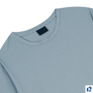 เสื้อยืดออกกำลังกายสำหรับผู้ชาย ขายส่งจำนวนมาก รับผลิตแบบ OEM พร้อมสกรีนโลโก้ แห้งเร็ว เสื้อผ้ากีฬาและฟิตเนส โรงงานบังกลาเทศ - Product Image 4