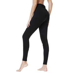 Leggings d'équitation taille haute pour femme avec poche, Culottes d'équitation et Jodhpurs imprimés en silicone pour femme - Product Image 2