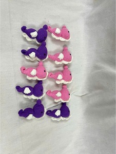 Mini poupée renard au crochet, artisanat en fil fait main pour les boutiques et la production OEM - Product Image 4