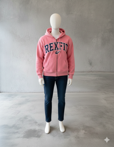 Rex Fit Sports <b>Thick</b> <b>Fleece</b> Hoodie New Style Winter Warm Custom Logo Sports Hoodie OEM Services Zipper Hoodie For Men - Product Image 6