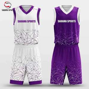 Uniforme de Baloncesto Personalizado para Hombre, Diseño de Alta Calidad, Material de Poliéster Transpirable, Talla Grande, para Deportes al Aire Libre - Product Image 1