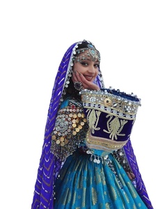 Robes trapèze mi-longues décontractées pour femmes grandes tailles, style afghan vintage avec dentelle et volants, prix bas et MOQ sur mesure 2025 - Product Image 1