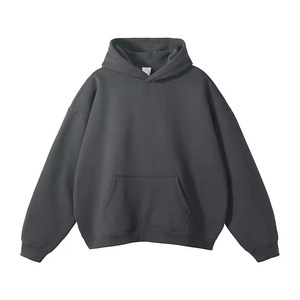 Nouvelle veste d'hiver pour homme en tissu de coton de haute qualité, couleur unie, sweat-shirt épais à capuche, logo personnalisé numérique, design OEM, taille surdimensionnée - Product Image 4