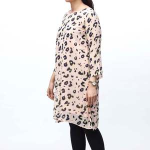 Camisa de seda con estampado de melocotón, talla XS, PS4065, 1 unidad - Product Image 2