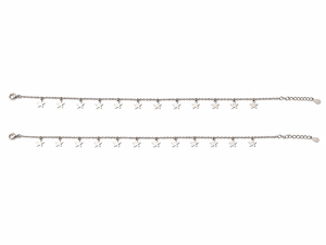 Bracelet en argent sterling 925 avec breloque étoile pour femme, finition polie, design minimaliste et céleste, idéal pour le quotidien, les fêtes, ou comme cadeau d'anniversaire. - Product Image 5
