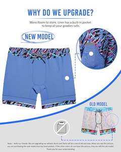 Pantalones cortos 2 en 1 para hombre, pantalones cortos para correr, gimnasio, entrenamiento físico, pantalones cortos de playa de secado rápido para hombre, ropa deportiva de verano - Product Image 4