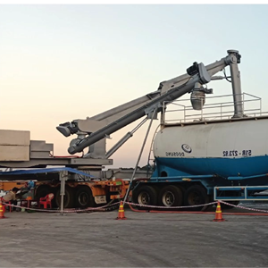 Descargador de Cemento Avanzado para Barcos, Construido con Estructura de Acero Reforzado para Uso a Largo Plazo en Entornos Marinos - Product Image 1