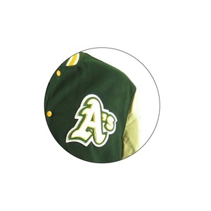 Hot Sale Trendy Women's Letterman Varsity Jacket Breathable Cotton Outerwear for Autumn and Winter Wholesale Price - Product Image 4