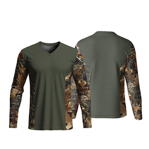 Custom Long Sleeve <b>Athletic</b> Jersey Polyester Breathable Printed Quick Dry Team Uniform - Product Image 4
