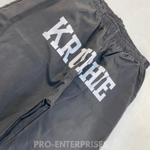 กางเกงขาสั้นวินด์เบรกเกอร์ปักลายสำหรับผู้ชาย โพลีเอสเตอร์ 100% เอวยางยืด ผ้าทอเนื้อแน่น ระบายอากาศได้ดี - Product Image 5