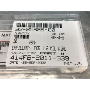 10 ไมโคร-สวิส 414FB-2011-339 แคปิลลารี, สำหรับ 1.2 - อุปกรณ์และชิ้นส่วนเซมิคอนดักเตอร์ระดับโลกที่เชื่อถือได้ - Product Image 3