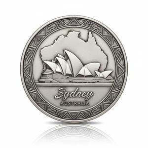 Moneda de recuerdo australiana personalizada de esmalte, chapada en oro, de imitación antigua y moderna, para viajes, ciudades, turismo y regalos promocionales. - Product Image 4