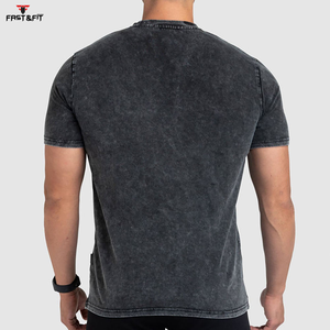 เสื้อยืดผู้ชายผ้าฝ้าย 100% แบบถักลายเรียบ ดีไซน์ทันสมัย สวมใส่สบาย คุณภาพสูง ผลิตตามสั่ง - Product Image 2