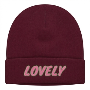 Gorro de Punto Acrílico Transpirable e Impermeable con Impresión Personalizada (Digital/Puff), Puño Plegado, Suave, para Invierno, Marca Privada OEM - Product Image 1