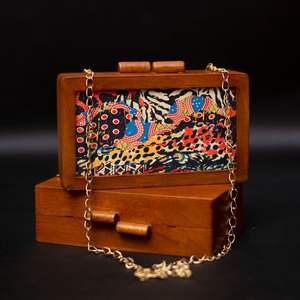 Bolso de Mano Elegante de Resina con Cristales para Fiesta, Moderno y Estilizado para Mujer, Accesorio de Moda - Product Image 2