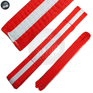 Cinturones de BJJ de algodón con logotipo personalizado al por mayor, equipo de artes marciales de alta calidad para la venta. - Product Image 6