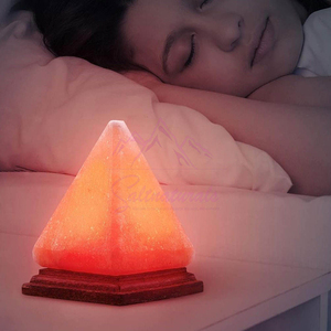Lampe de sel décorative, lampe de sel à lumière chaude, décoration de chambre, lampe de sel à lumière paisible, éclairage domestique, lampe de sel - Product Image 2