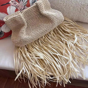 Bolsos de Rafia de Papel al Por Mayor, Precio Más Bajo, Nuevo Estilo, Bolso de Mano para Mujer, Verano 2026, Bolso de Compras Multicolor - Product Image 1