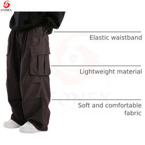 Pantalon cargo décontracté pour homme, respirant, séchage rapide, résistant à l'eau, 100% coton, pour la randonnée, l'escalade, le trekking, l'aventure - Product Image 4
