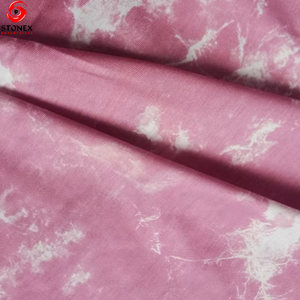 เสื้อยืดคอกลมแขนสั้นทรงโอเวอร์ไซส์ลายมัดย้อม ระบายอากาศได้ดี สไตล์สตรีทแฟชั่นสำหรับฤดูร้อน  รับสั่งทำสีและดีไซน์ได้ - Product Image 4