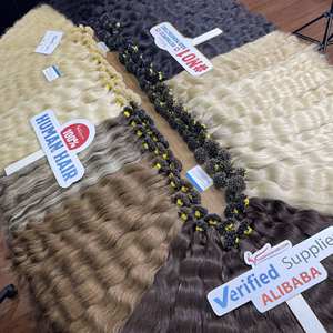 Extensiones de Cabello Humano con Punta en U de Queratina, Onduladas, Color Vietnamita, Precio de Mayoreo de Fábrica, Listas para Enviar - Product Image 4