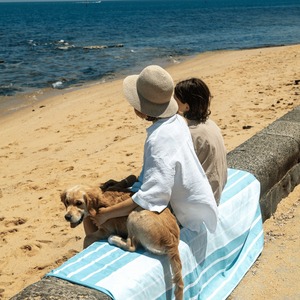 Serviettes de plage douces imprimées sur mesure, sans sable, séchage rapide, avec logo personnalisé - Product Image 6
