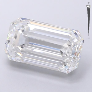 Diamante Cultivado en Laboratorio con Certificación IGI, Corte Esmeralda Alargado de 5.15 CT, Color E, Claridad VVS2, CVD LG 766624297, ROYAL GEMS - Product Image 4