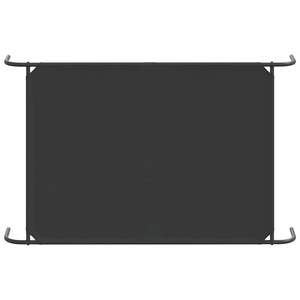 เตียงนอนสุนัขยกพื้น ผ้าอ๊อกซ์ฟอร์ดสีดำและเหล็กเคลือบสีฝุ่น คุณภาพพรีเมียม - Product Image 6