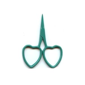 Tijeras Little Love con Forma de Corazón, de Acero Inoxidable, para Cortar el Cabello, Color Rosa Dorado, Hoja Afilada, Mango Corto, para Diestros - Product Image 2