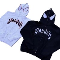 Sudadera con capucha personalizada de forro polar 100% algodón de alto gramaje, lavado ácido y a la piedra, impermeable, estilo streetwear, oversize, Invierno 2026