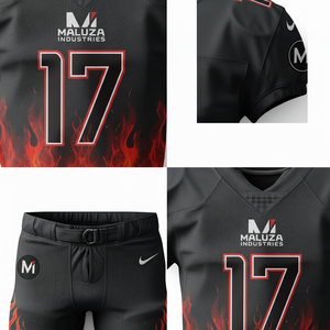 Uniforme de Fútbol Americano Personalizado con Sublimación Completa, Equipación de Equipo, Malla Transpirable, Tela de Secado Rápido para Todas las Ligas - Product Image 5