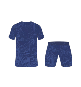 Conjunto de Camiseta y Pantalones Cortos de Fútbol Sublimados Ferocious para Hombre, Cuello en V, Absorbe la Humedad, Ropa Deportiva para Todas las Temporadas, Estampado, Venta al Por Mayor, OEM - Product Image 3