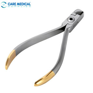 Kit d'instruments de diagnostic manuel en acier inoxydable de haute qualité pour orthodontie, avec speculums auriculaires, crochets sertissables TC et pince de fixation métallique CE - Product Image 2