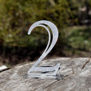 Luxury Metal Place <b>Card</b> Holders <b>Table</b> Numbers for Wedding and Party Supplies - Product Image 2