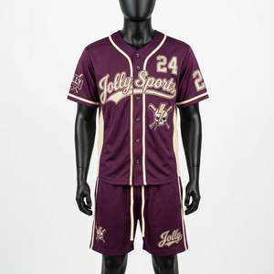 Mens Baseball Jersey And Shorts <b>Set</b> 160 GSM Premium Polyester Red Star Graphic Sublimation Custom Logo short <b>set</b> for men's - Product Image 3