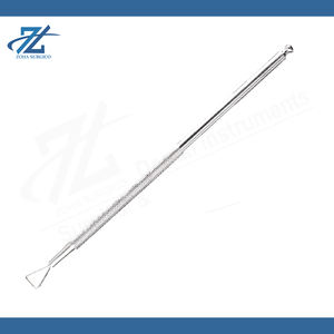 Pousse-cuticules double extrémité en acier inoxydable de haute qualité, écologique et durable, outil de manucure pour le nettoyage des ongles, fabriqué au Pakistan - Product Image 6